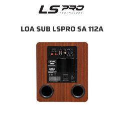 Loa sub điện karaoke giá rẻ LSPRO SA 112A (200W, bass 30cm) - Hình ảnh 4