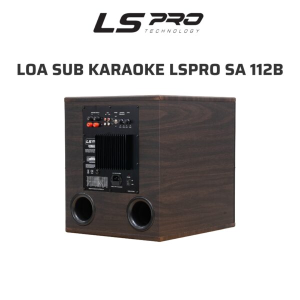 Loa sub karaoke LSPRO SA-112B (sub điện, bass 30, 200W) - Hình ảnh 5