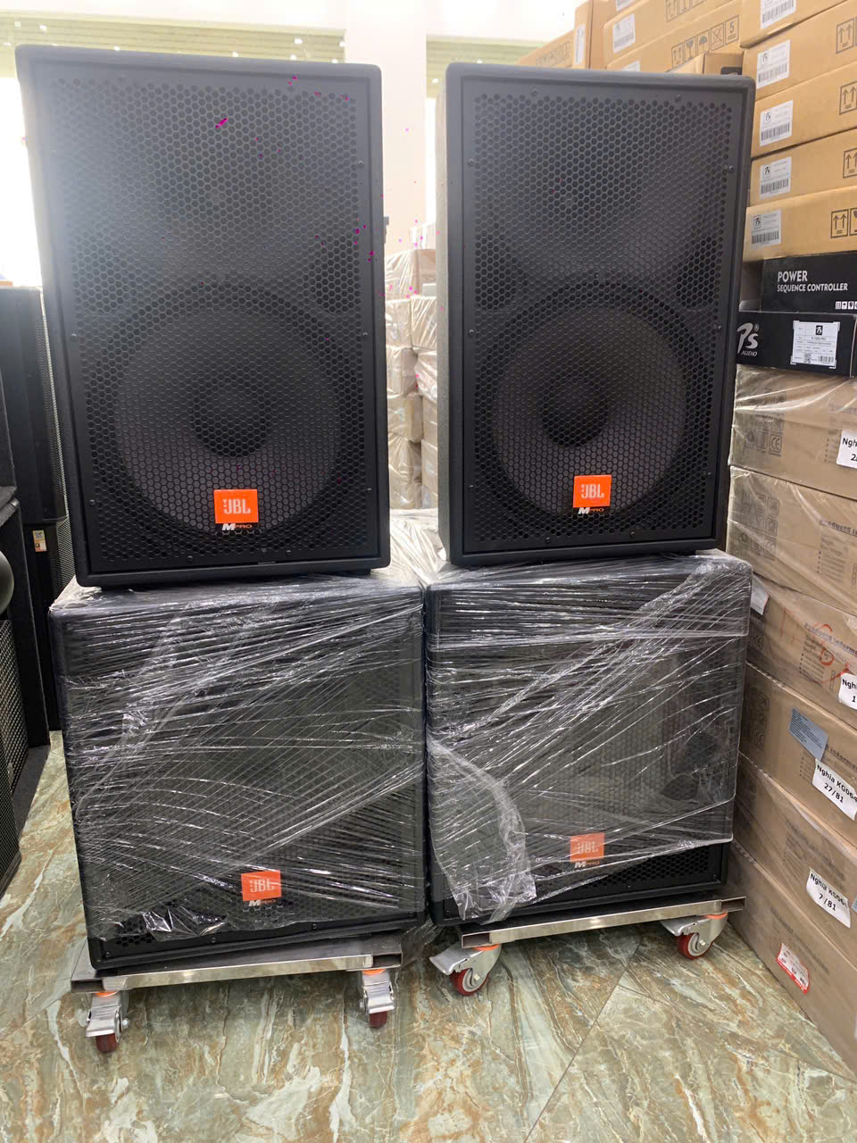 Loa JBL Mpro 418